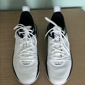 Judah, not Adidas Men's White and Black Athletic Shoes